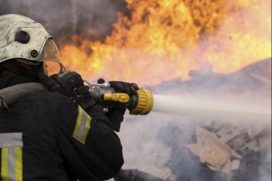 Une habitation totalement détruite par un incendie dans le nord du Gers